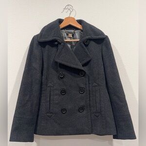 Excellent Condition J. Crew Coat 100% Wool